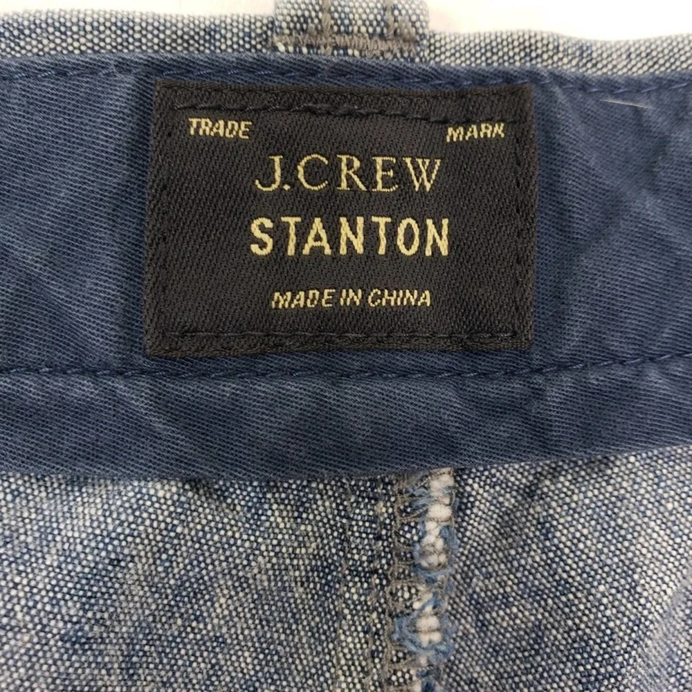 J Crew Men's Stanton Chino Shorts VGC - Picture 7 of 9